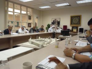 Islamic Architecture Department Council Held its First Meeting for the Academic Year 1437/1438H